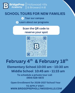 School Tours for New Families